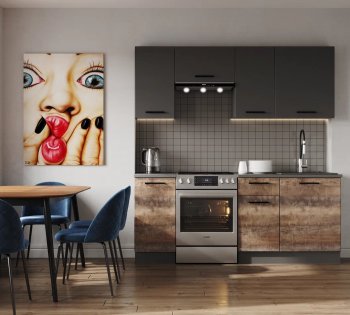 Кухонный гарнитур Трансильвания 2000 мм в Ревде - revda.mebel-e96.ru