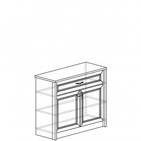 Тумба многоцелевая 2-дверная Флоренция 644 (Яна) в Ревде - revda.mebel-e96.ru