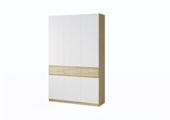 Шкаф 1500 мм Турин ЛДСП крафт/белый шагрень (ВВР) в Ревде - revda.mebel-e96.ru