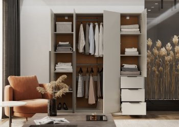Шкаф 1800 мм Вентуро ШК-003 (Стиль) в Ревде - revda.mebel-e96.ru