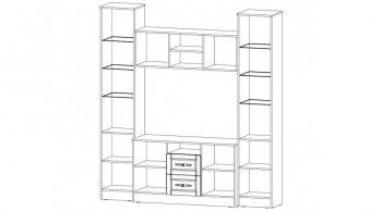 Стенка Виктория ЦС (Лин) в Ревде - revda.mebel-e96.ru