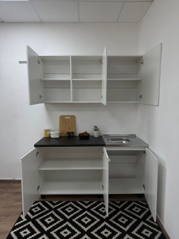 Кухонный гарнитур Куба 1600 мм (БТС) в Ревде - revda.mebel-e96.ru