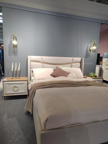 Спальный гарнитур Палермо модульный (СБК) в Ревде - revda.mebel-e96.ru