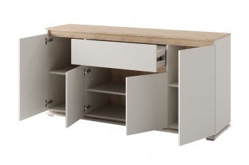 Тумба 4 двери 1 ящик Юта (БМ) в Ревде - revda.mebel-e96.ru