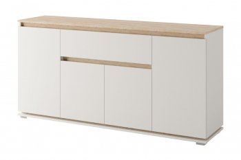 Тумба 4 двери 1 ящик Юта (БМ) в Ревде - revda.mebel-e96.ru