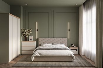 Кровать двуспальная Юта (БМ) в Ревде - revda.mebel-e96.ru
