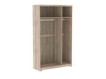 Шкаф 1400 мм Юта 3-х дверный с зеркалом (СБК) в Ревде - revda.mebel-e96.ru